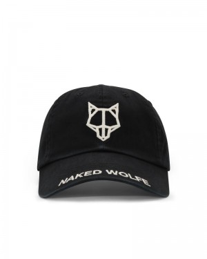 Naked Wolfe Baseball Pure Caps ανδρικα μαυρα | GREECE ERVSO3096